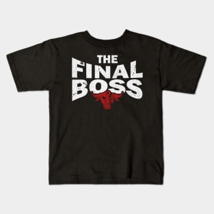 the-final-boss Kids T-Shirt